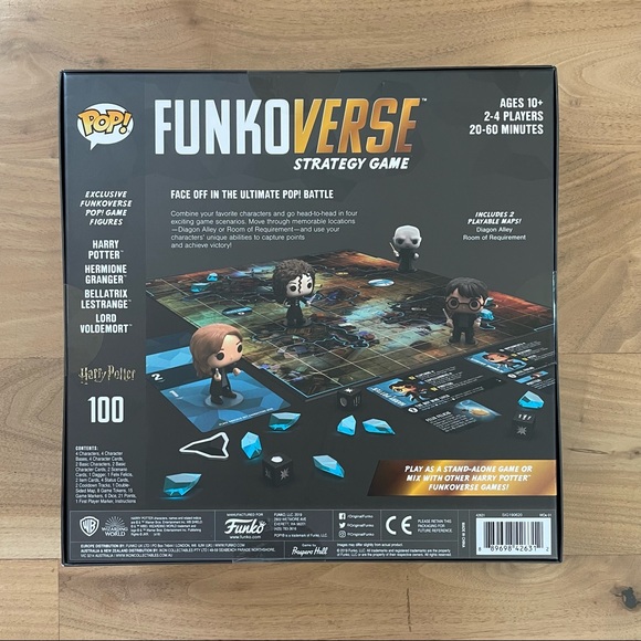 Funko Pop! Funkoverse Harry Potter Strategy Game #100 Base Set - Picture 2 of 6
